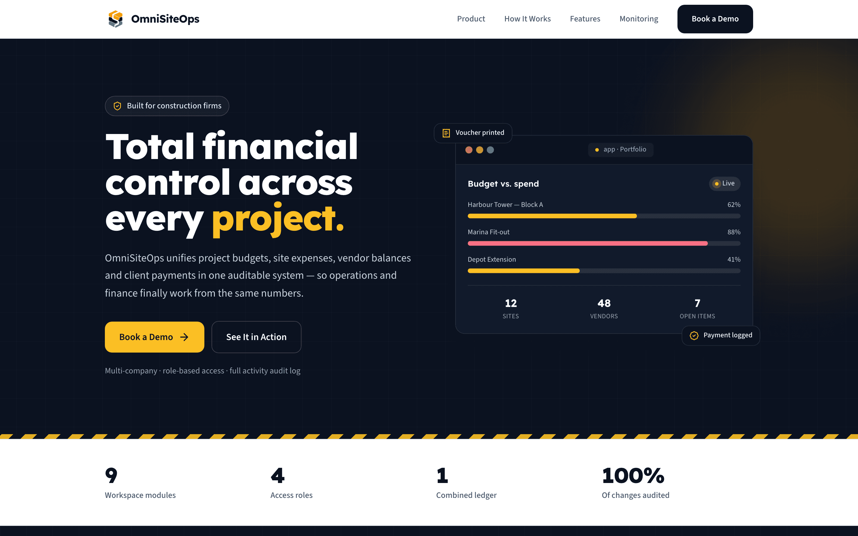 OmniSiteOps product screenshot